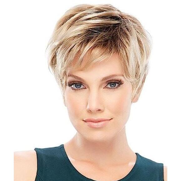 Other - ADORABLE OMBRE BLONDE PIXIE CUT WIG